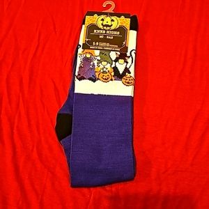 New Gnome Halloween knee high socks. Sz 5 to 9